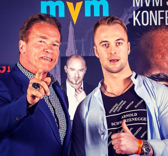 Treffen mit Arnold Schwarzenegger