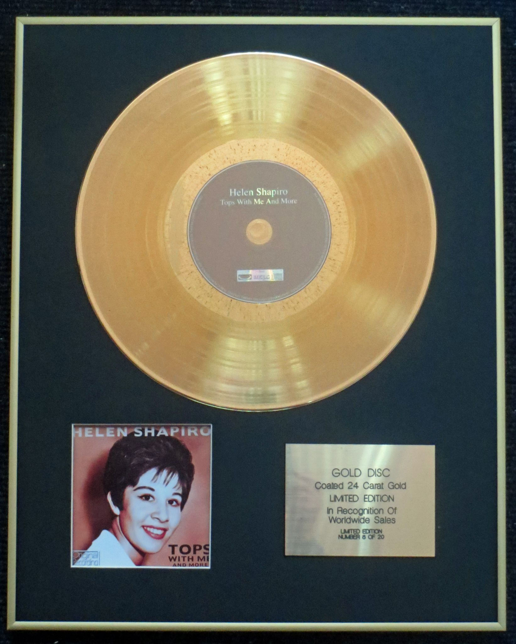 Helen Shapiro - Tops With Me