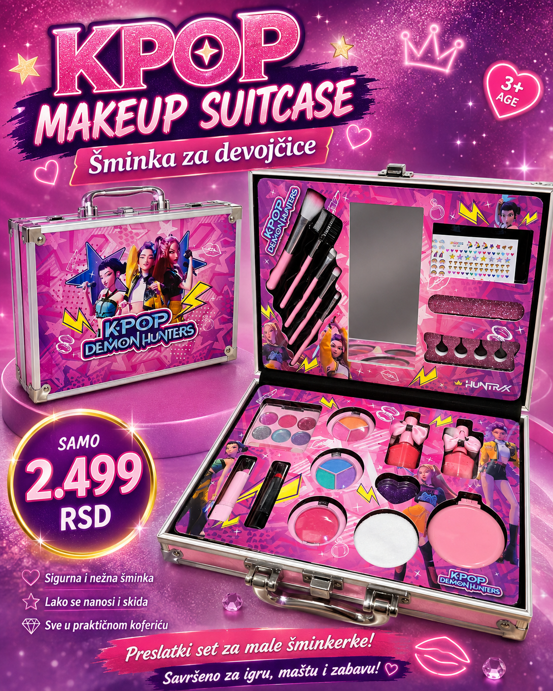 KPOP Makeup Suitcase – veliki kofer šminke