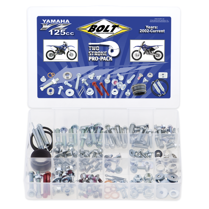 Thumbnail: Bolt Motorcycle Hardware Pro Packs