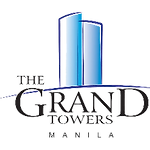The Grand Residences Manila logo with blue towers and white text AA2000