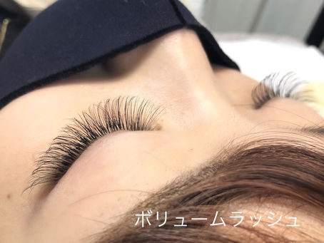 マツエク専門店ならではのこだわりのボリュームラッシュ♡