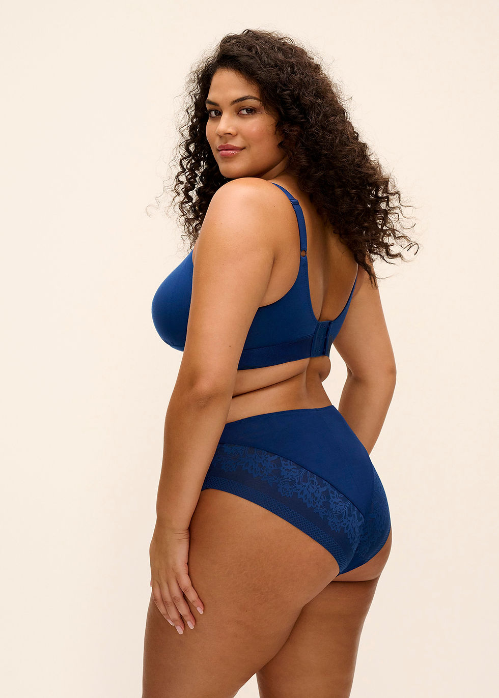 Miniature : Downtime Wireless Bralette - French Navy - Elomi