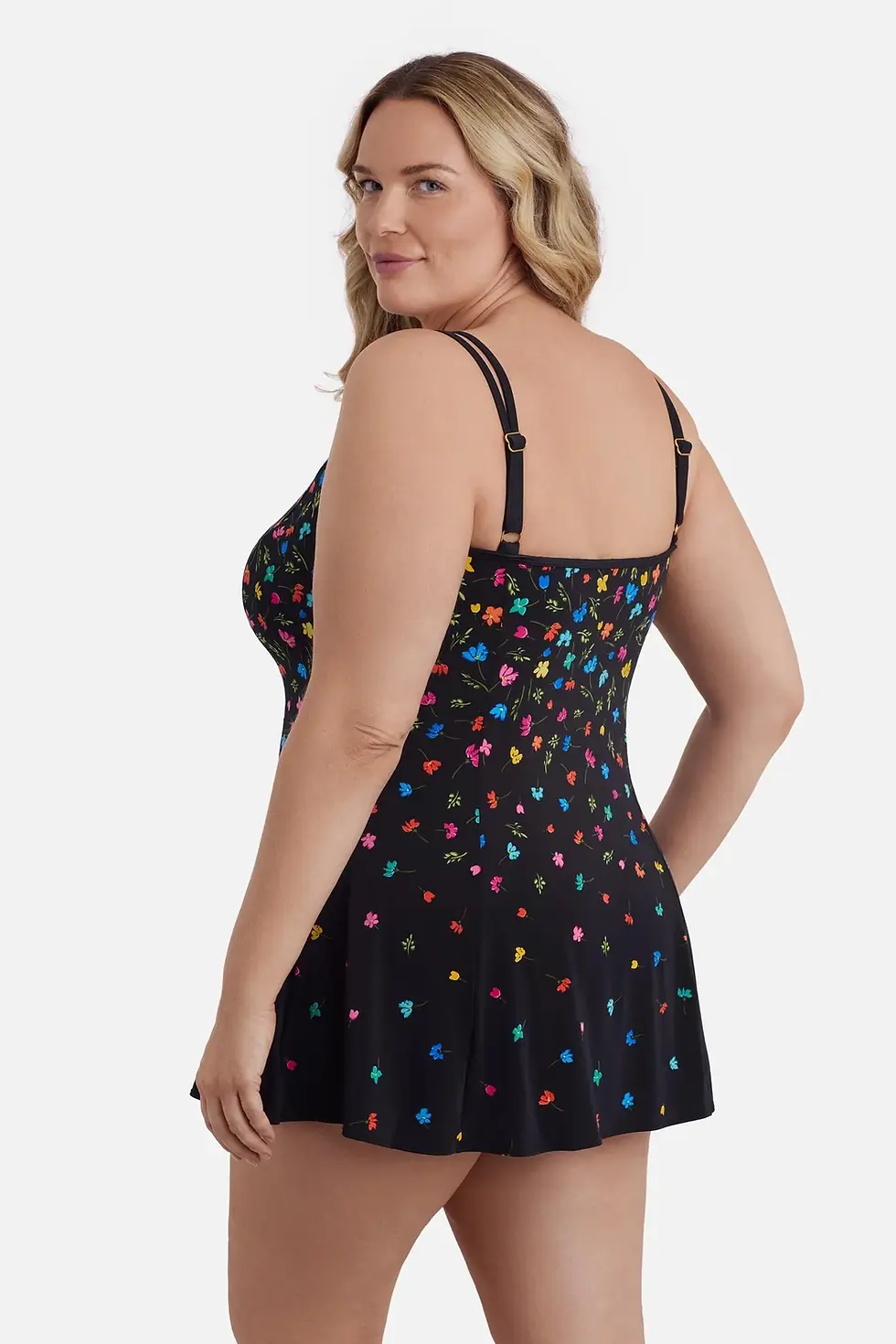 Miniature : Princess Seam Swim Dress - Little Flowers - Longitude