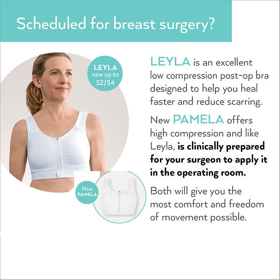 Leyla & Pamela Bras for Breast Surgery