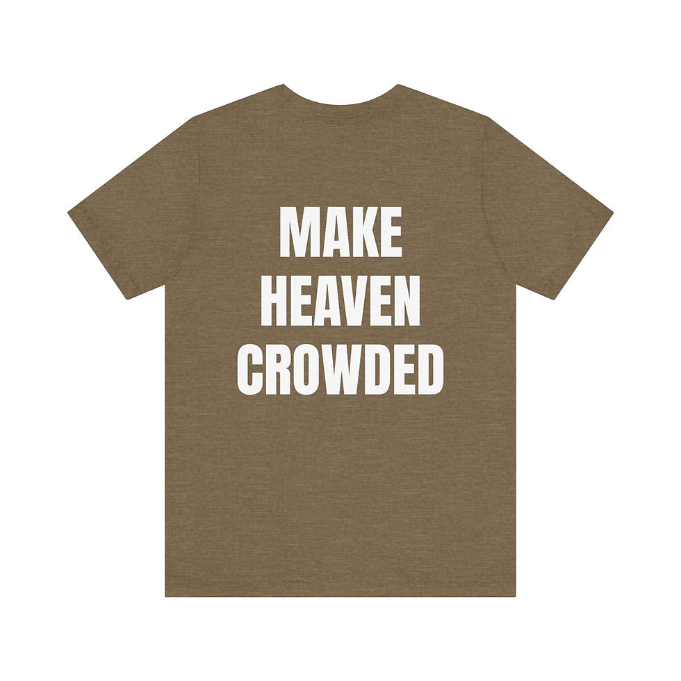 Thumbnail: 40:31 FRONT / MAKE HEAVEN CROWDED BACK Unisex Tee