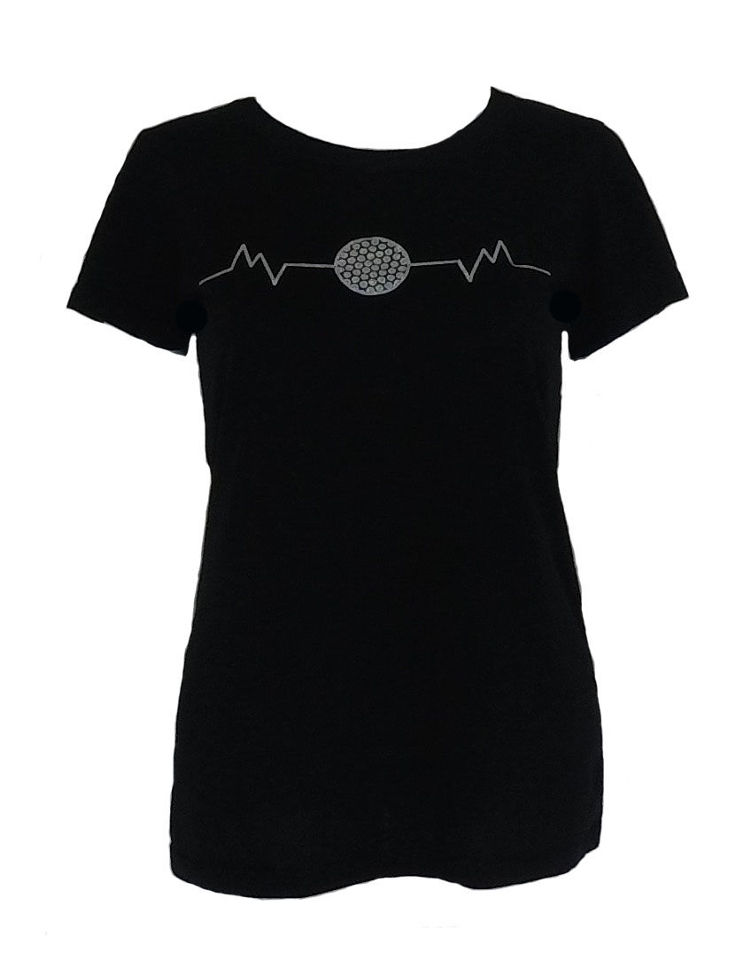 Golf Heartbeat Kids Short Sleeve Cotton Shirt