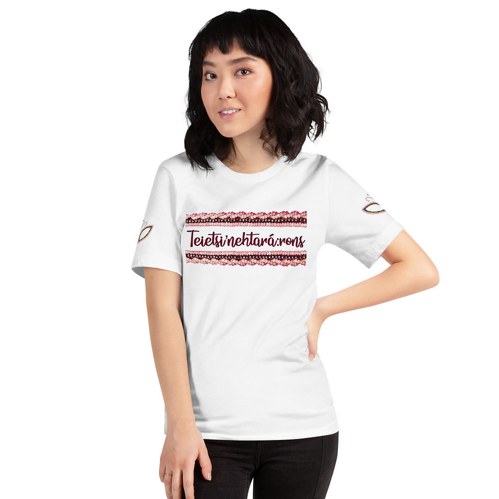Thumbnail: “TEIETSI'NEHTARÁ:RONS” Unisex T-Shirt