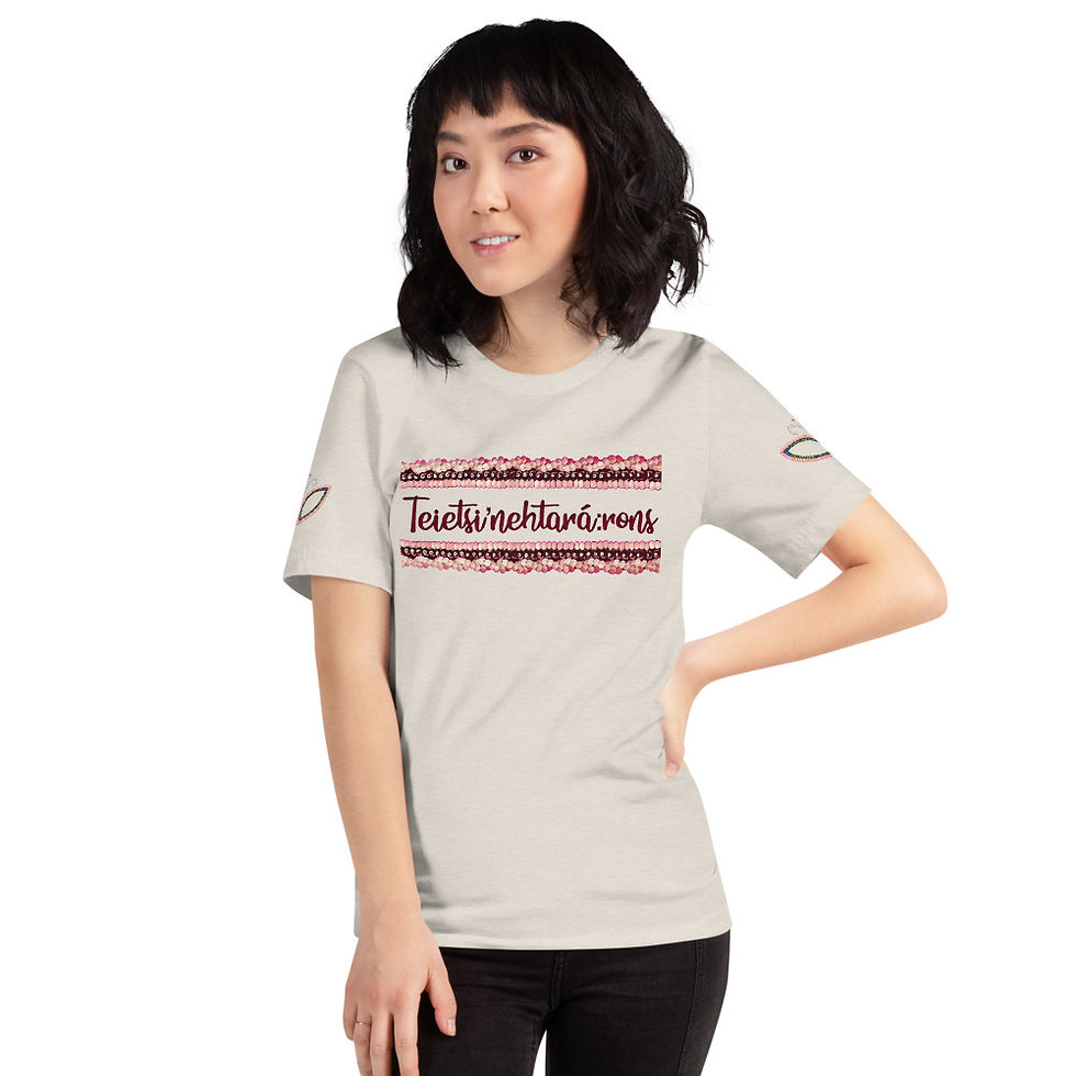 Thumbnail: “TEIETSI'NEHTARÁ:RONS” Unisex T-Shirt