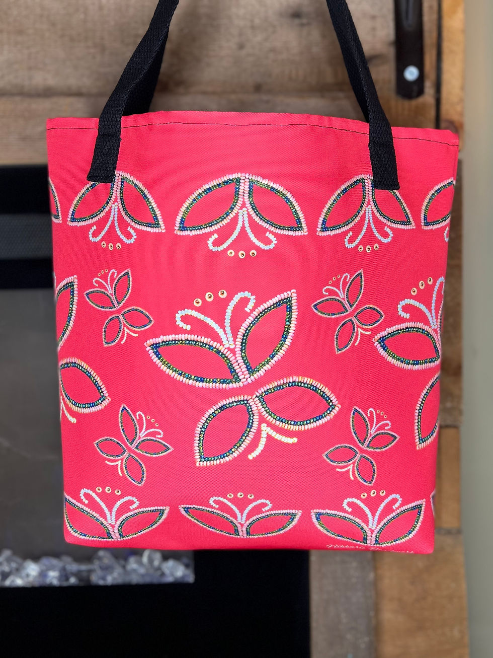 Thumbnail: Beaded Butterfly Tote