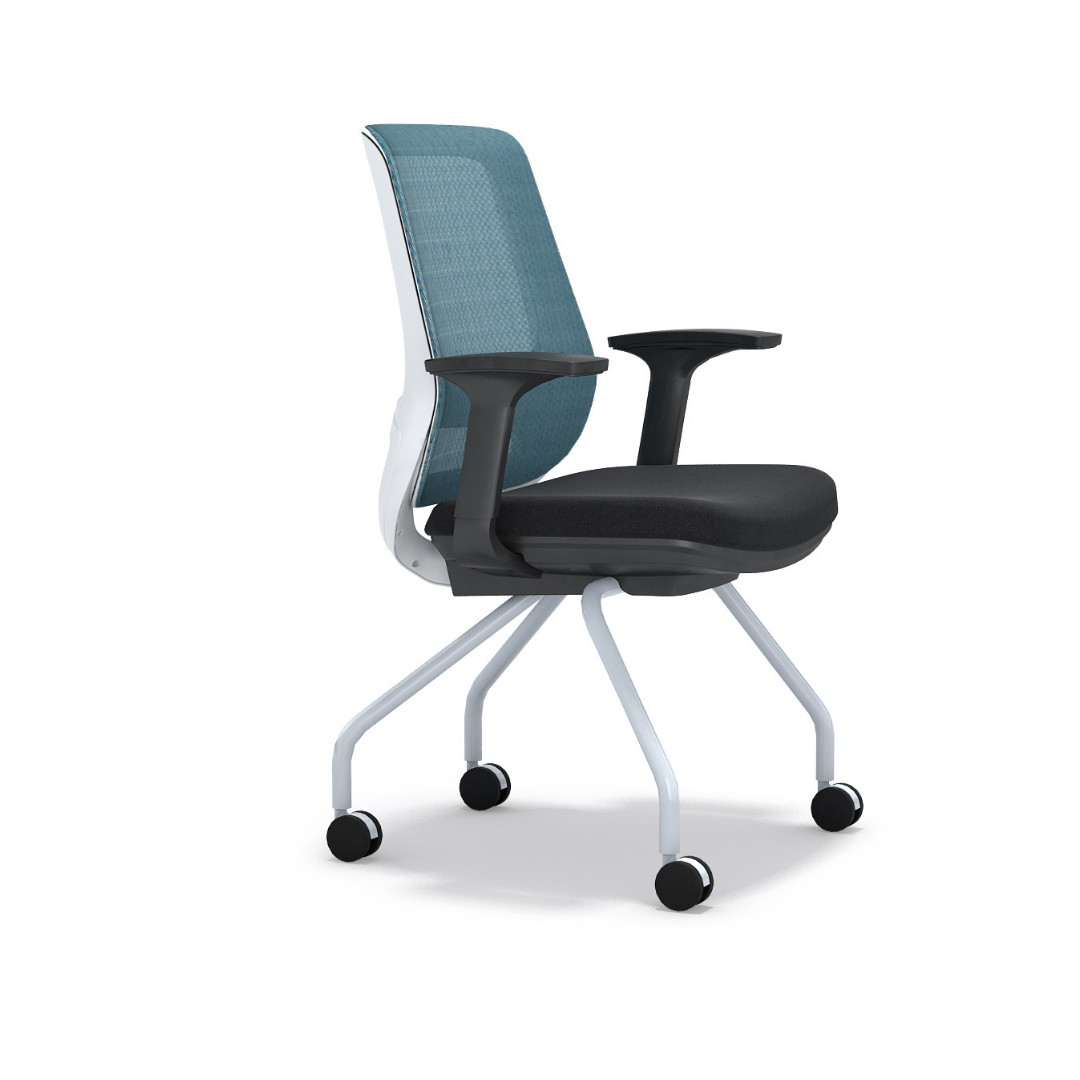 VGT21D Ergonomic Office Chair with Mobile Steel Base