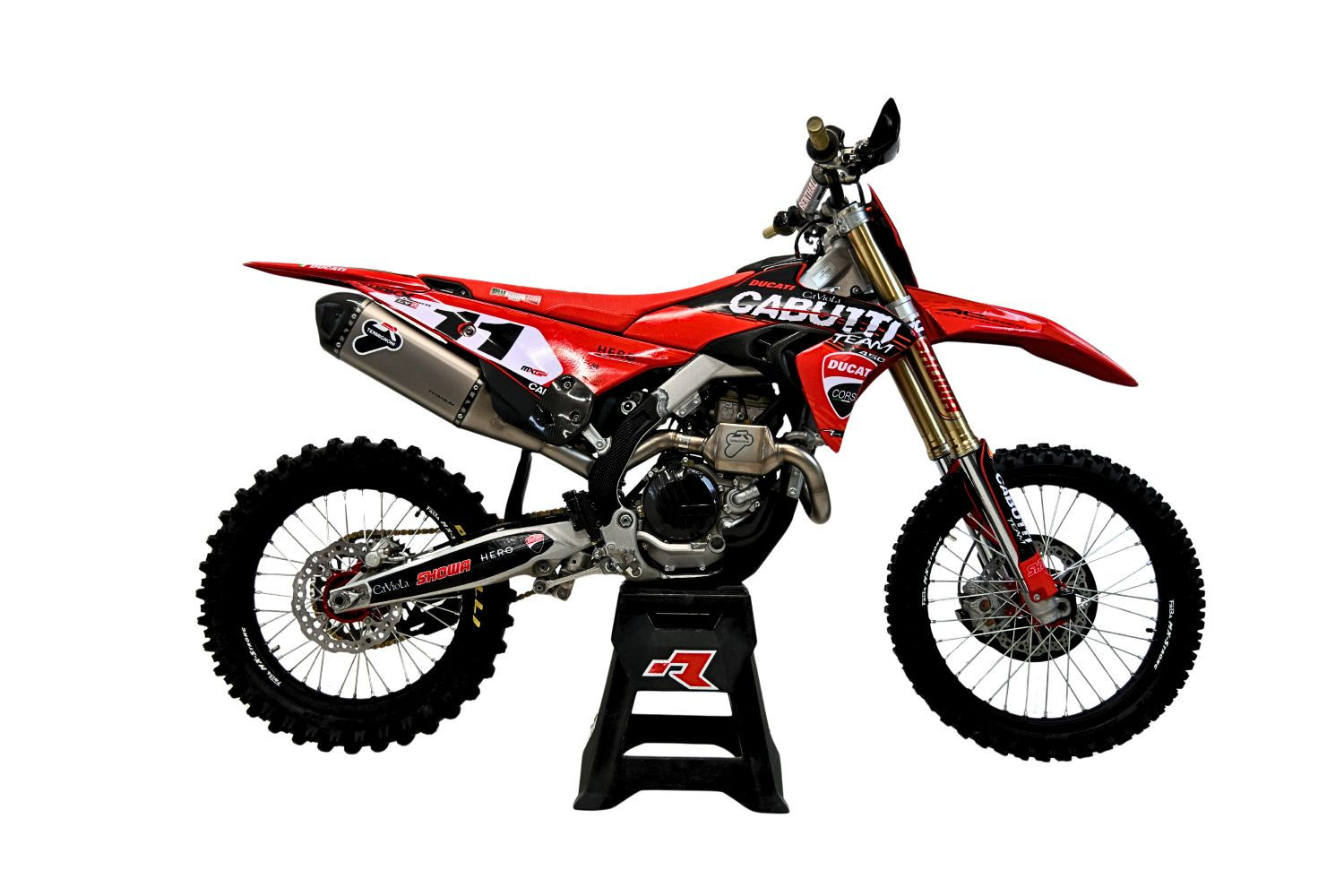 TERMIGNONI DUCATI Desmo 450MX フルエキゾーストKIT D24309400ITC