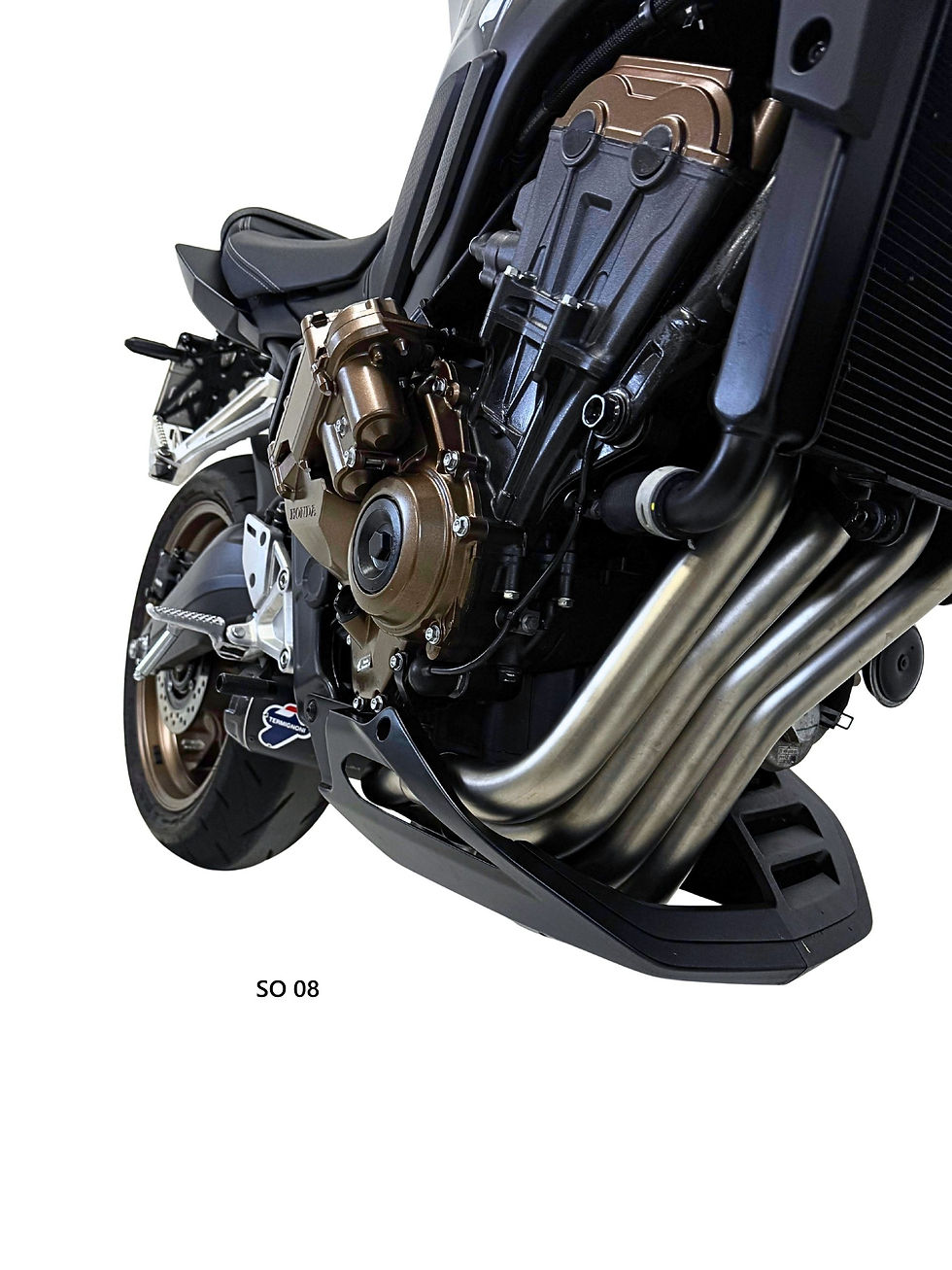 サムネイル： TERMIGNONI:ホンダ CB.CBR650R (20-25) 4X1 EXキット(SUS)+SO08サイレンサー