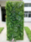 faux plant wall