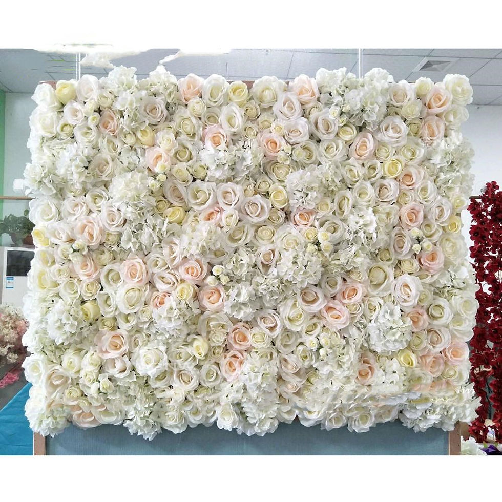 Customized flower wall FLOWERWALL026
