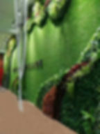 artificial plants wall