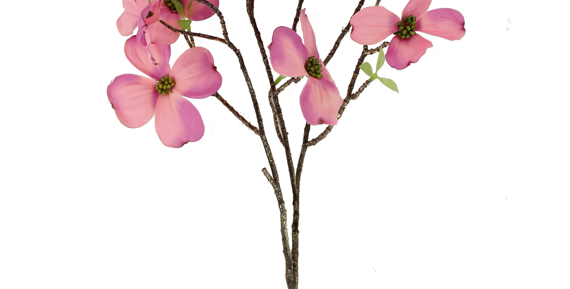 5PCS Artificial Dogwood Blossom Silk Flowers artificialforest