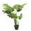 Thumbnail: Gorgeous 3' Tropical Monstera Palm Tree Artificial Silk Plant