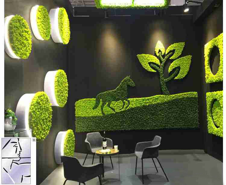 Thumbnail: Customized artificial vertical moss wall PLANTWALL053
