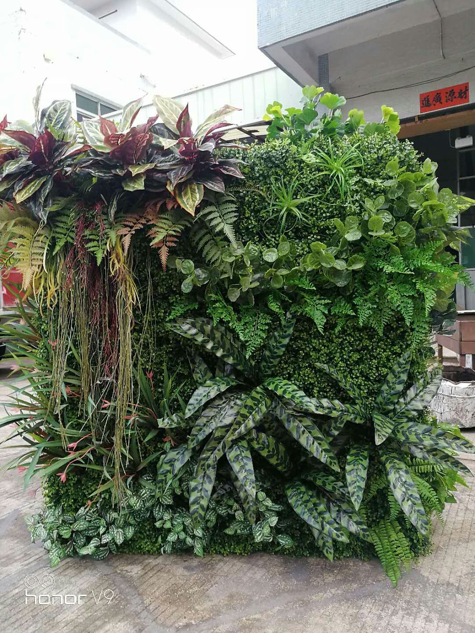Thumbnail: Customized artificial vertical plant wall PLANTWALL042
