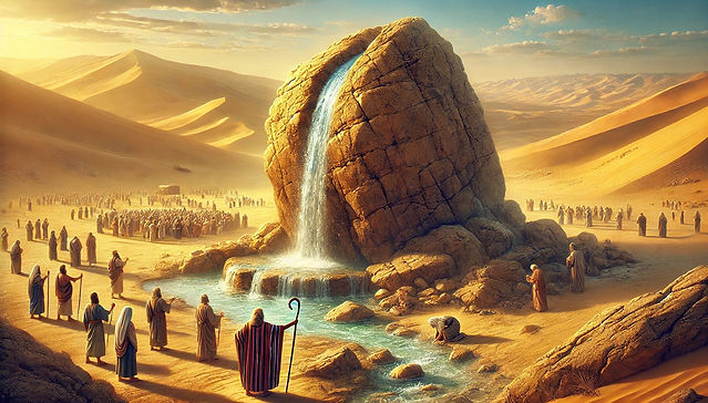 le rocher jaillissant