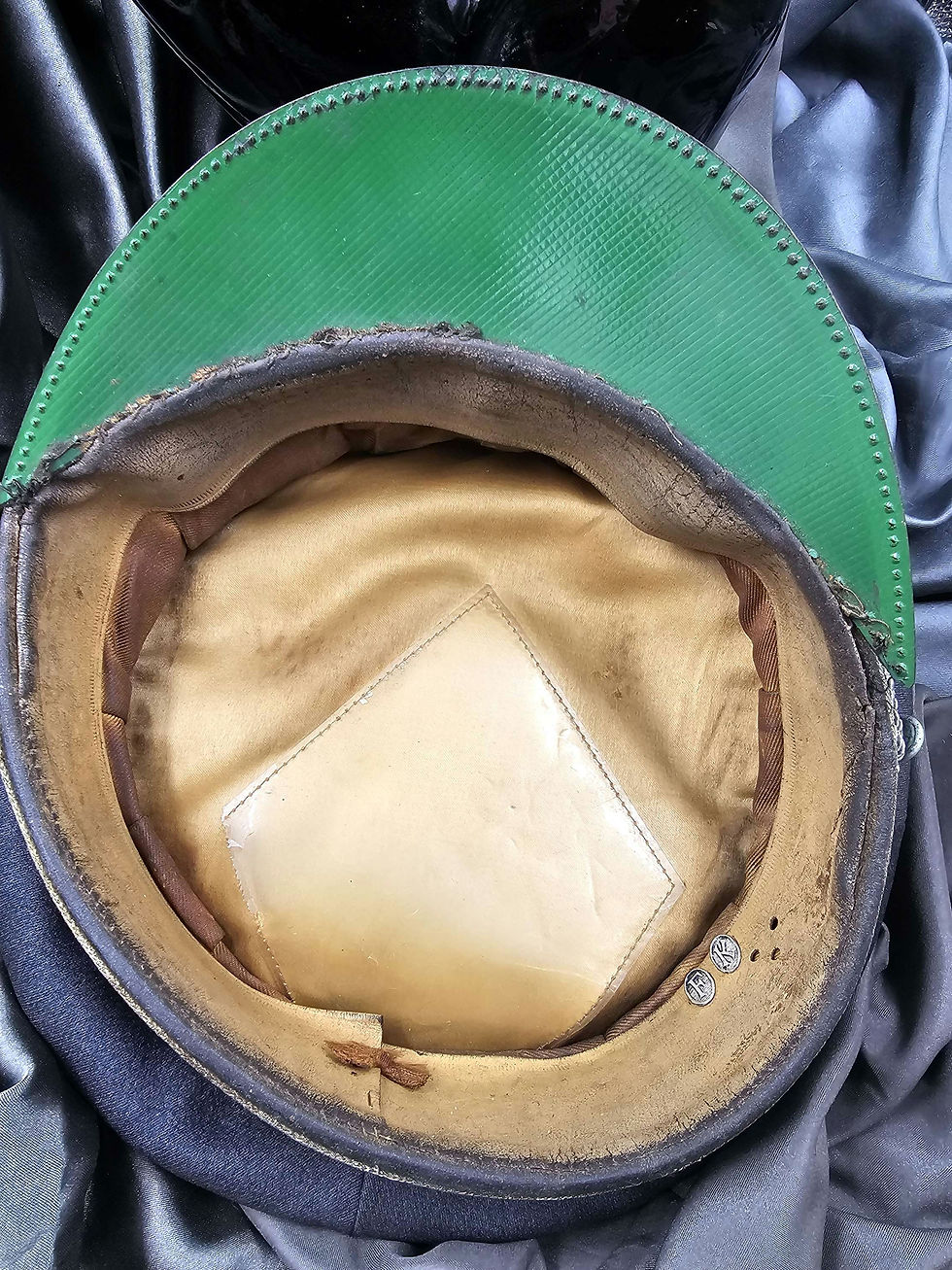 Thumbnail: WWII GERMAN LUFTWAFFE OFFICER VISOR CAP