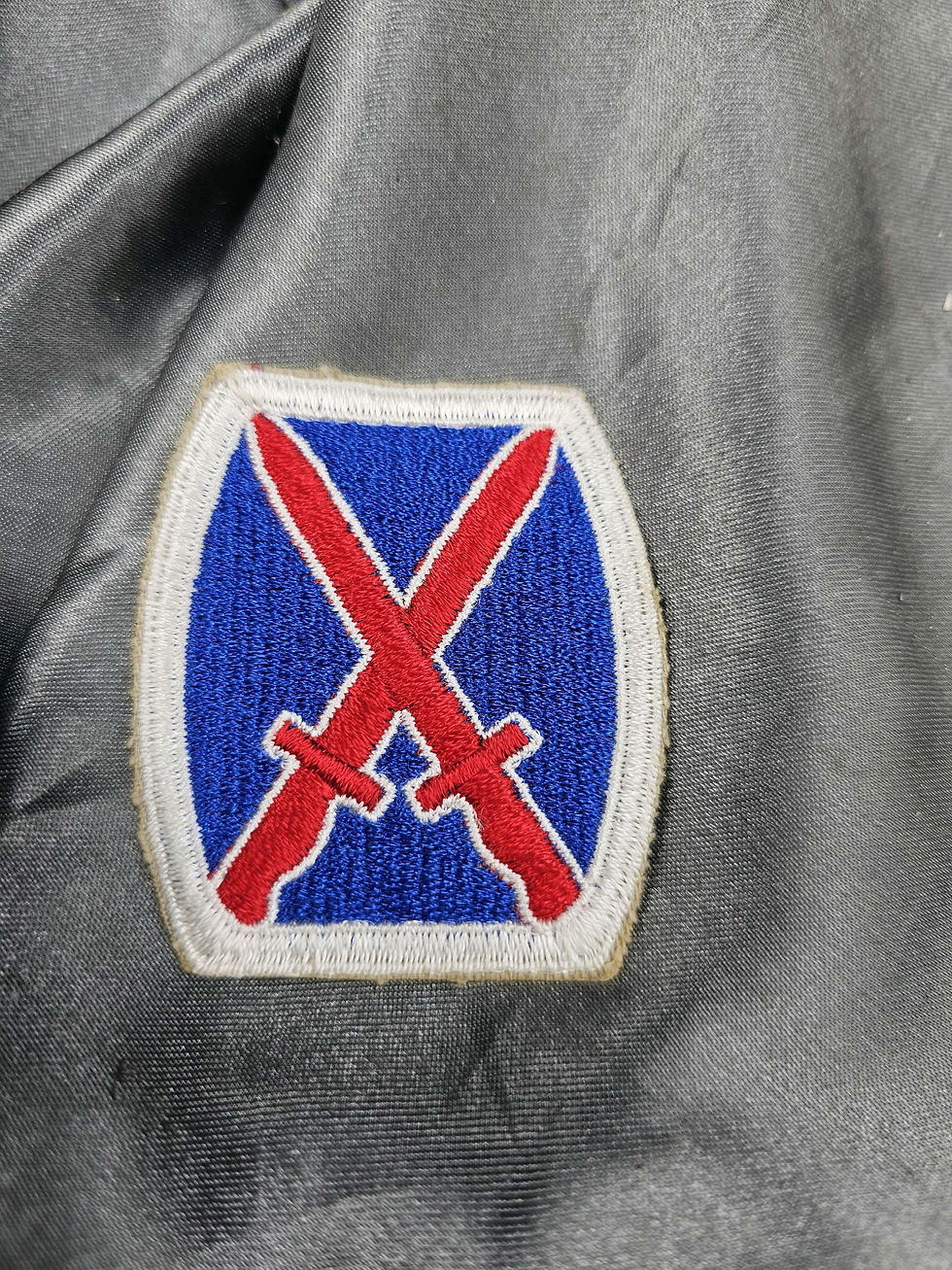 WWII TENTH MOUNTAIN DIVISION PATCH The War Front wwii-tenth-mountain-division-patch-the-war-front