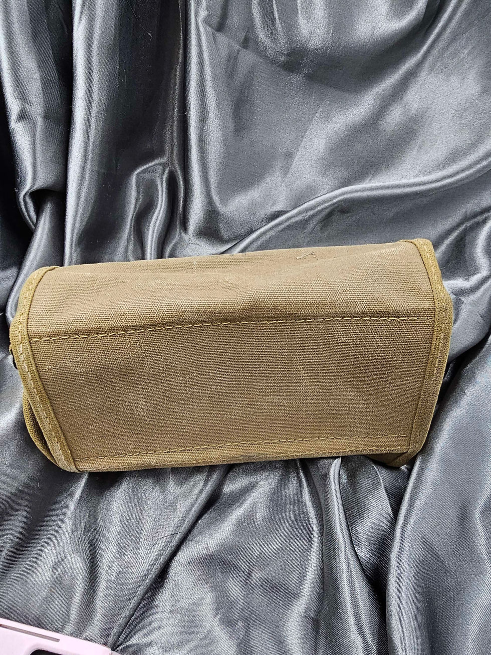 Thumbnail: WWII CHEMICAL TESTING KIT POUCH 
