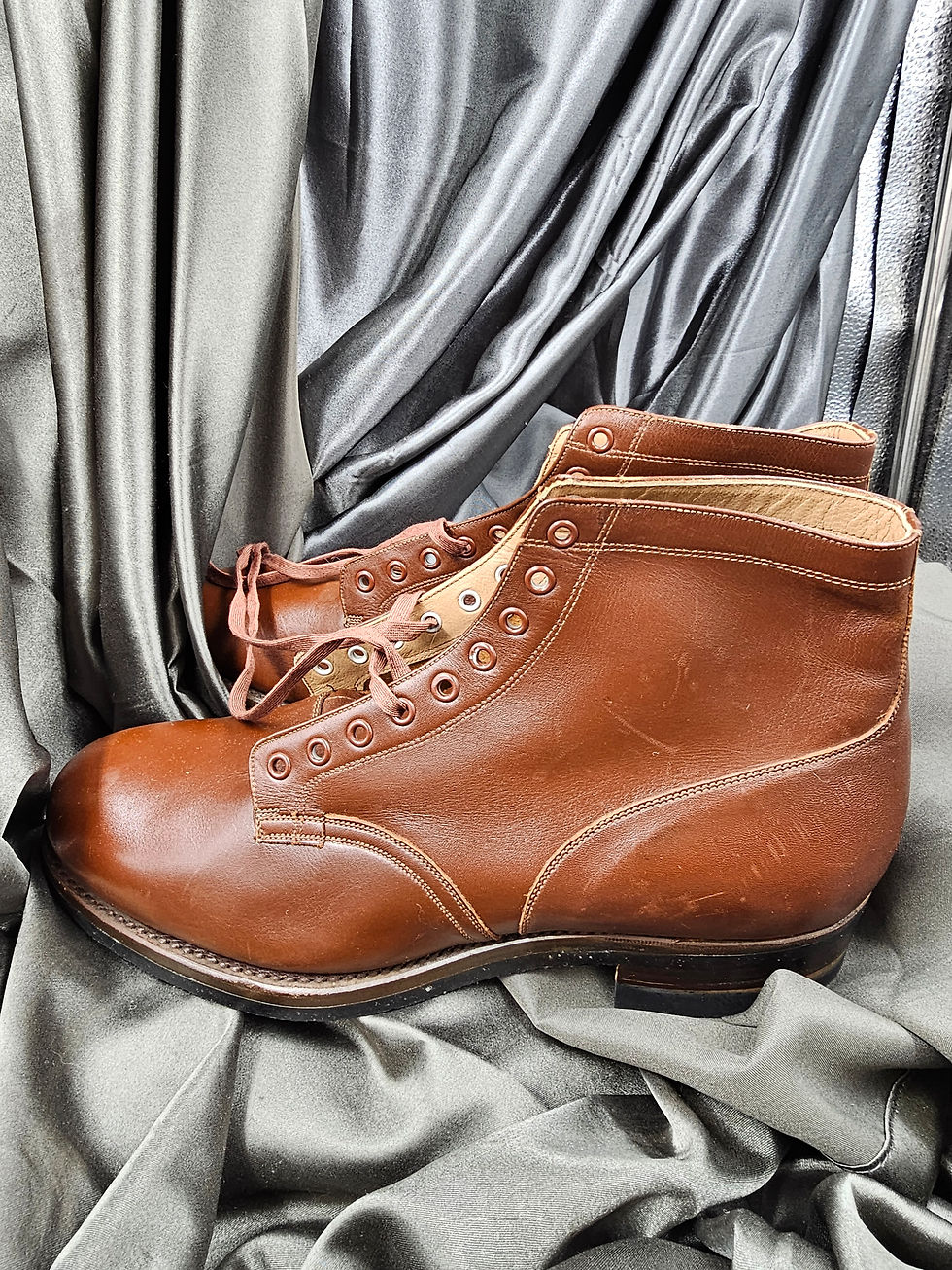 Thumbnail: WWII US WOMEN SERVICE SHOES 