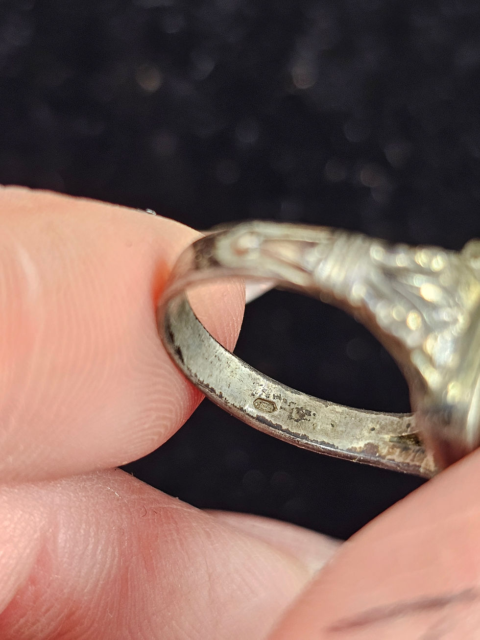 Miniature : WWII  OCCUPATION ERA US ARMY IN AUSTRIA SOUVENIR RING 