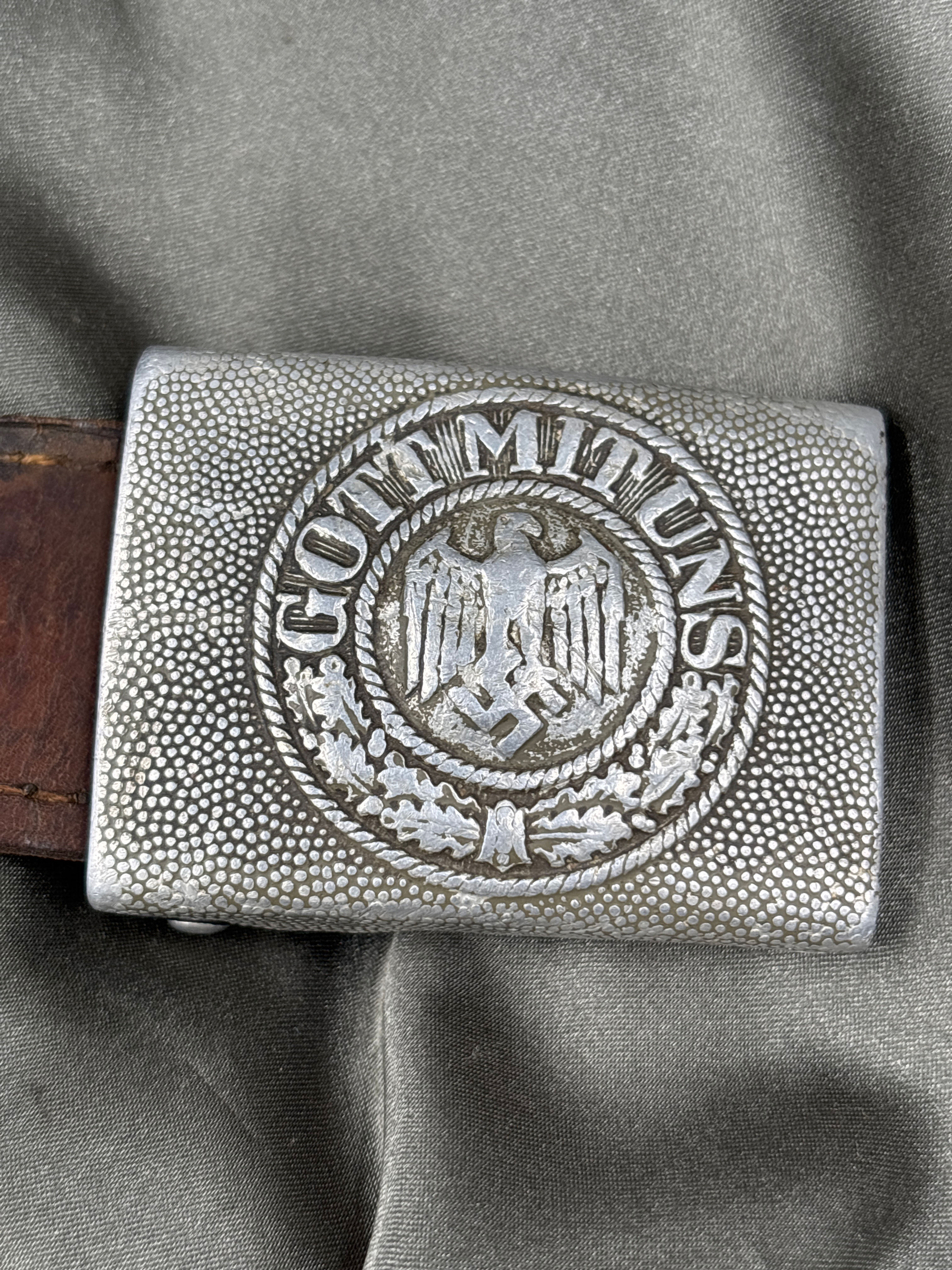 WWII GERMAN ARMY BELT BUCKLE