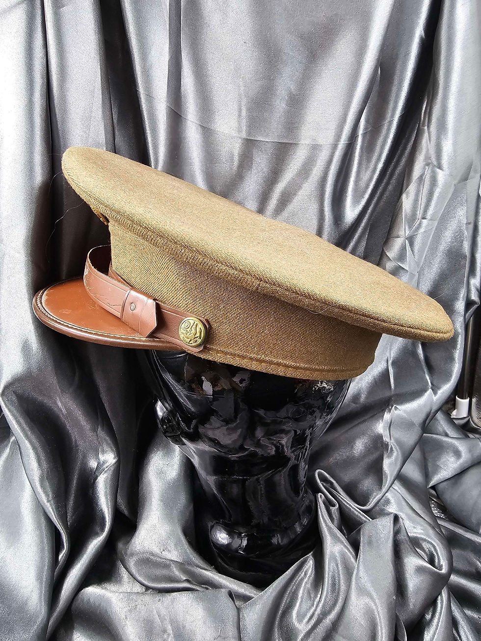 Miniature : WWII US ARMY ENLISTED VISOR CAP