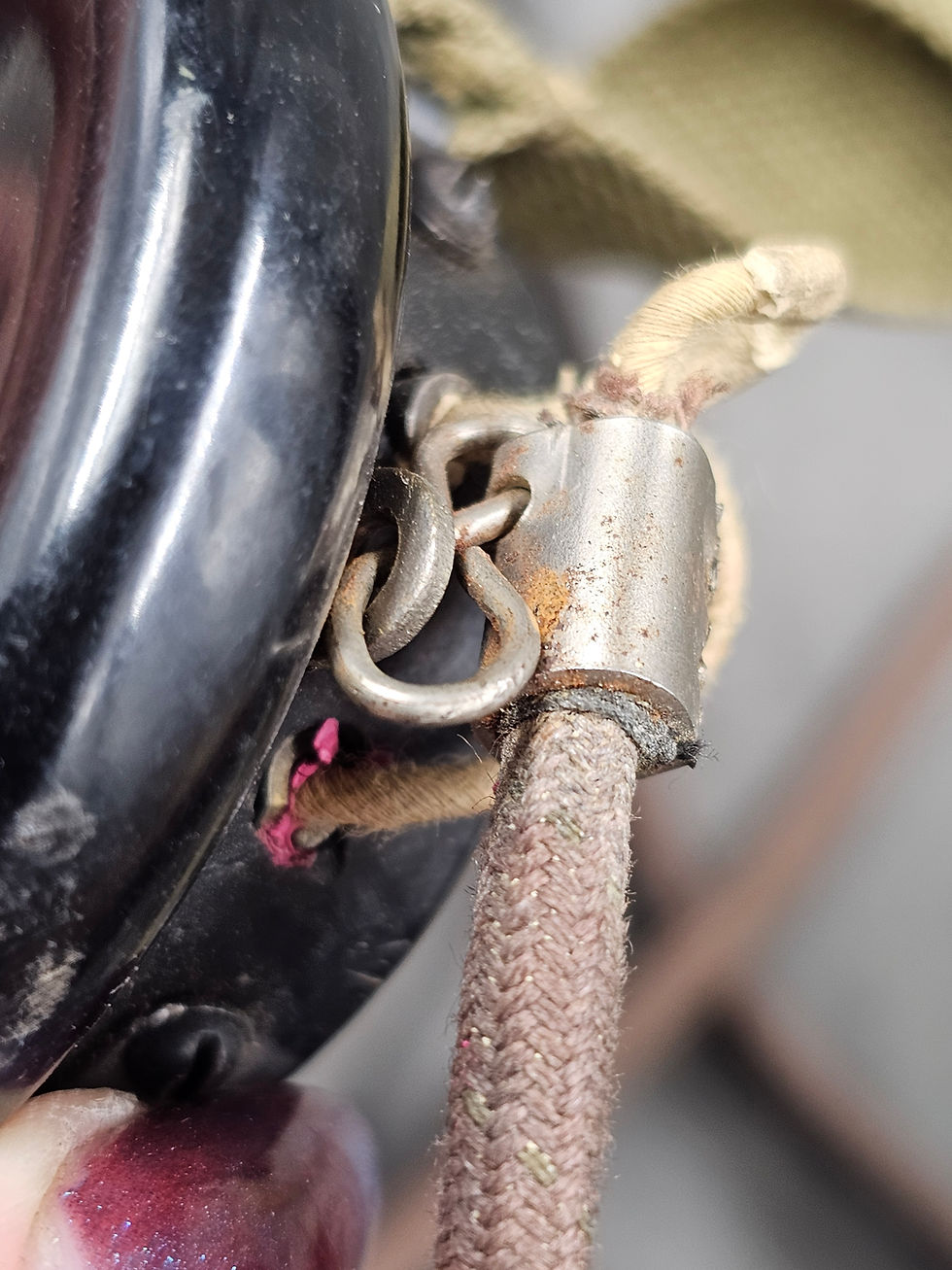 サムネイル： WWII US R-3 EARPIECE FOR MORSE CODE
