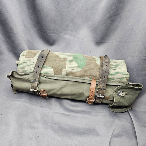 WWII German M31 Splinter Zeltbahn & Pole Set | The War Front