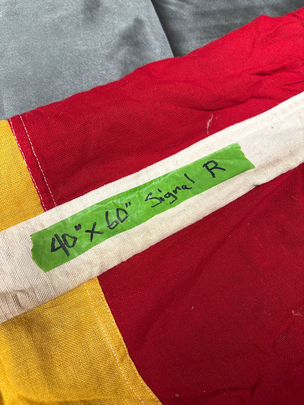 Thumbnail: WWII US NAVY ROMEO MARITIME FLAG