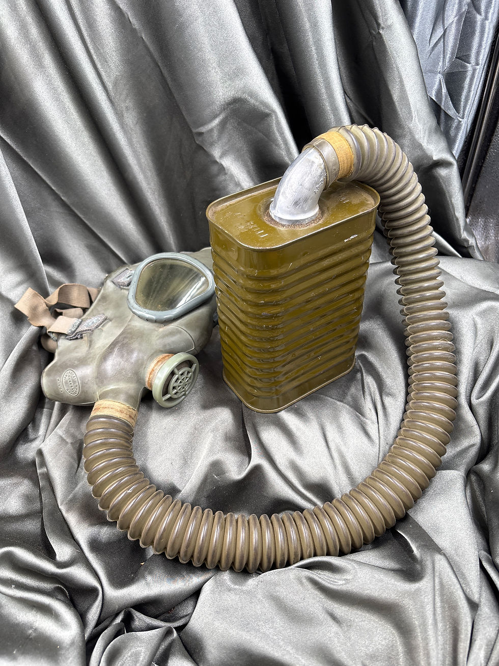 WWII US M2A1  GAS MASK 