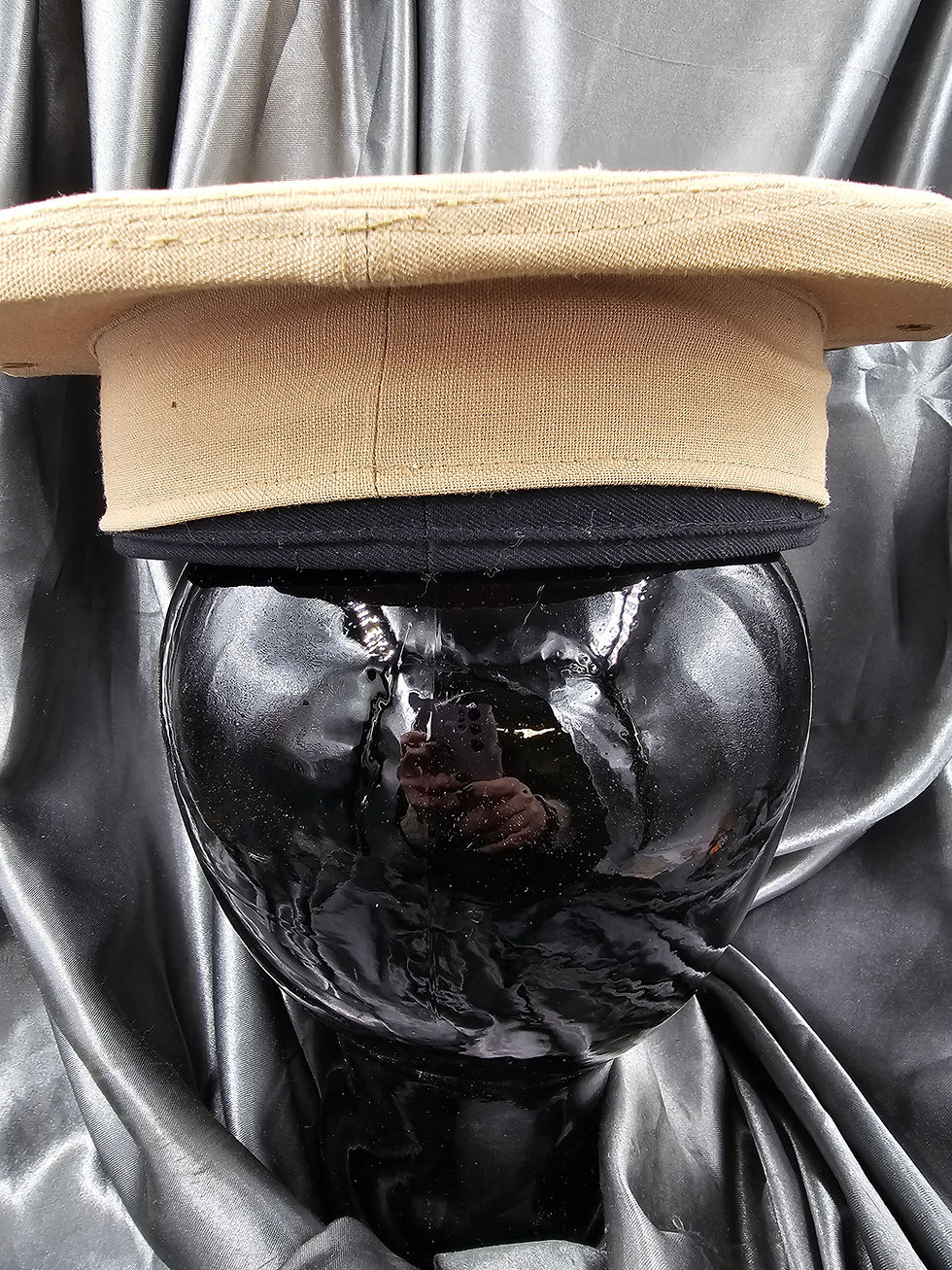 Thumbnail: VIETNAM WAR ERA MARINE CORPS VISOR CAP 