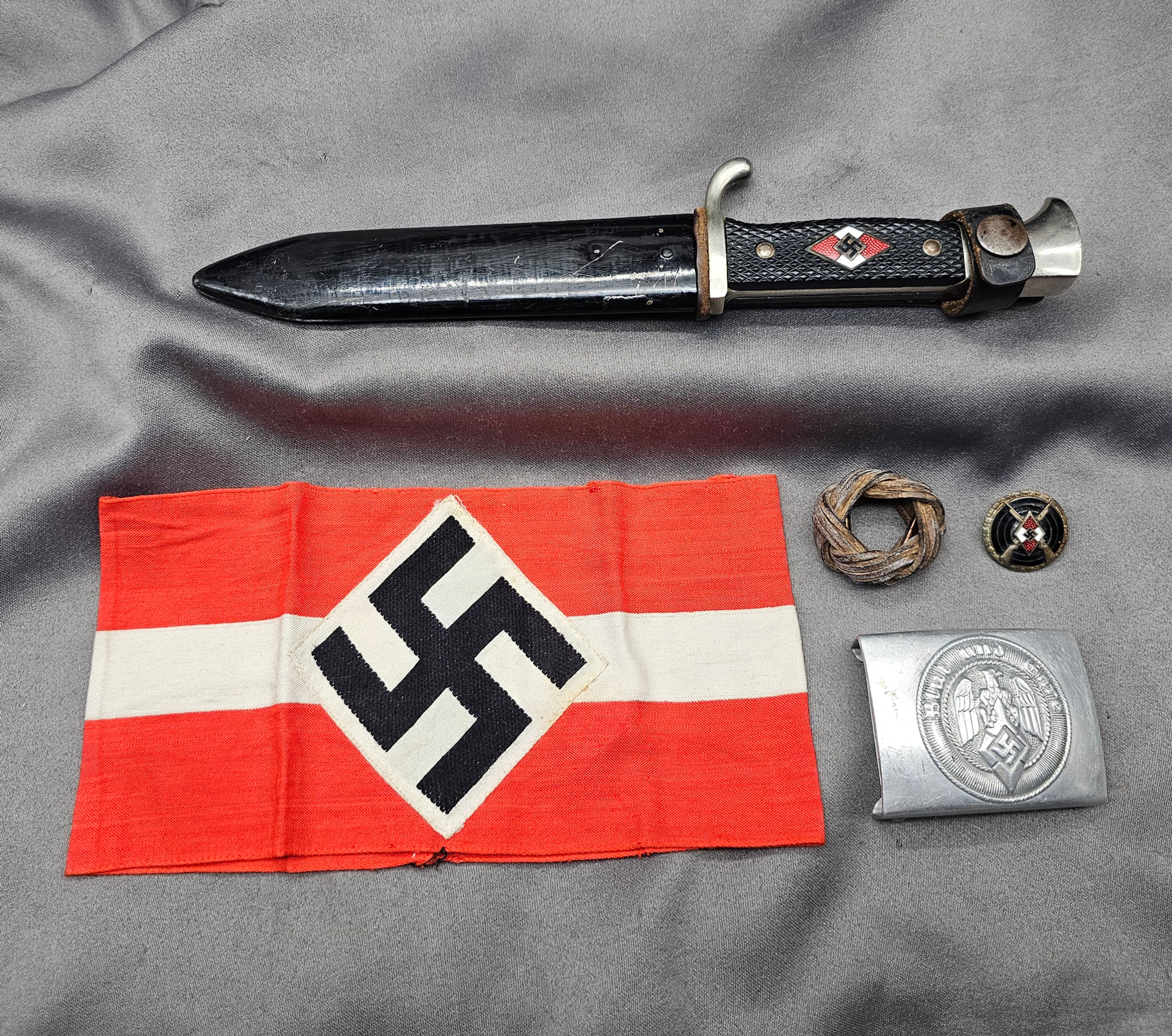 Hitler Youth Dagger w/ Motto & Nice Grouping