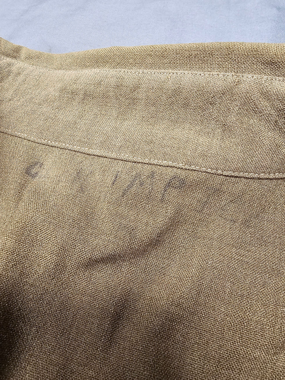 サムネイル： WWII US ENLISTED NAMED 25TH INFANTRY DIVISION CLASS A UNIFORM