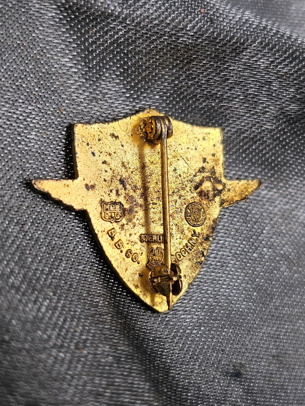 Thumbnail: WWII US NAVY V5 TRAINING SCHOOL PIN