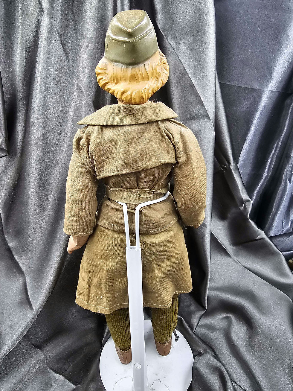 Thumbnail: WWII ERA WAAC COMPOSITION DOLL