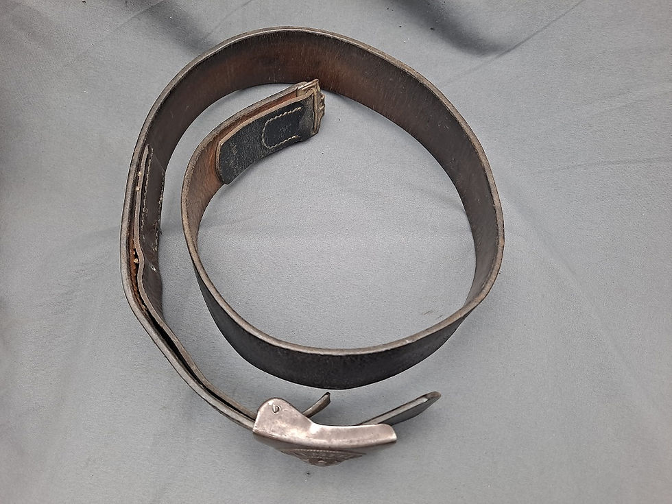 Miniature : WWII German Army Belt and Buckle