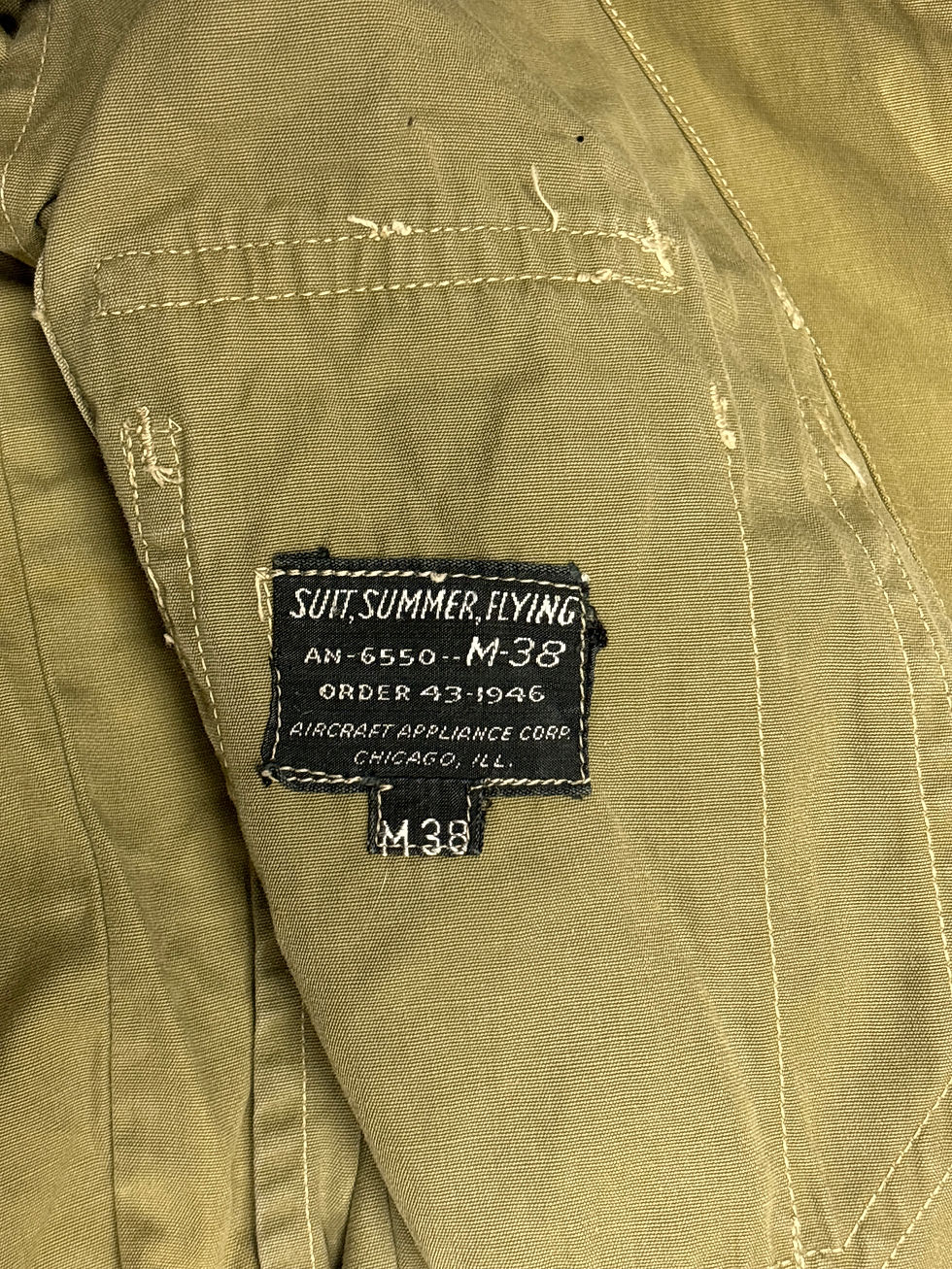 Thumbnail: WWII US AIR CORPS FLIGHT SUIT 