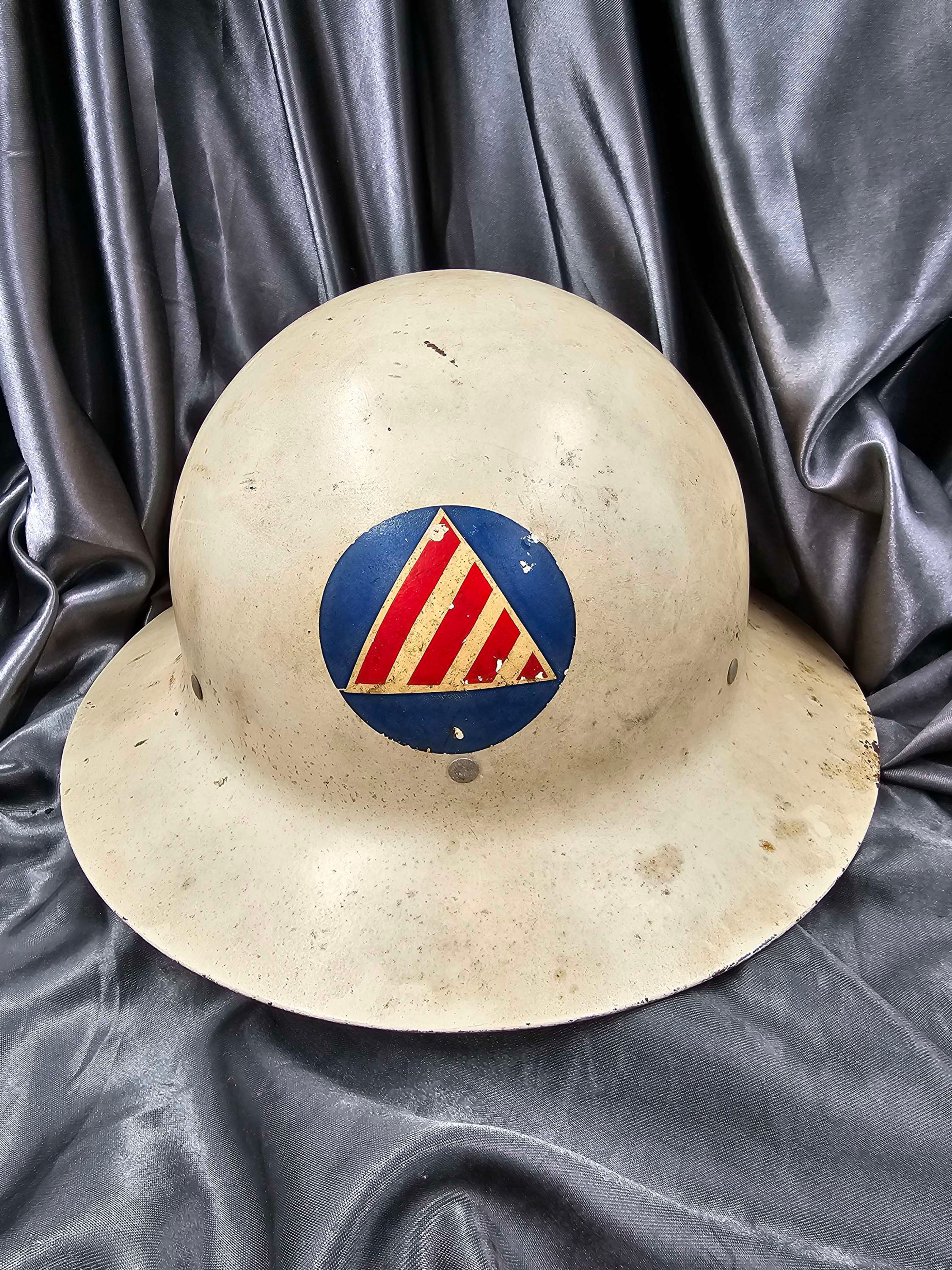 1950's CIVIL DEFENSE HELMET 