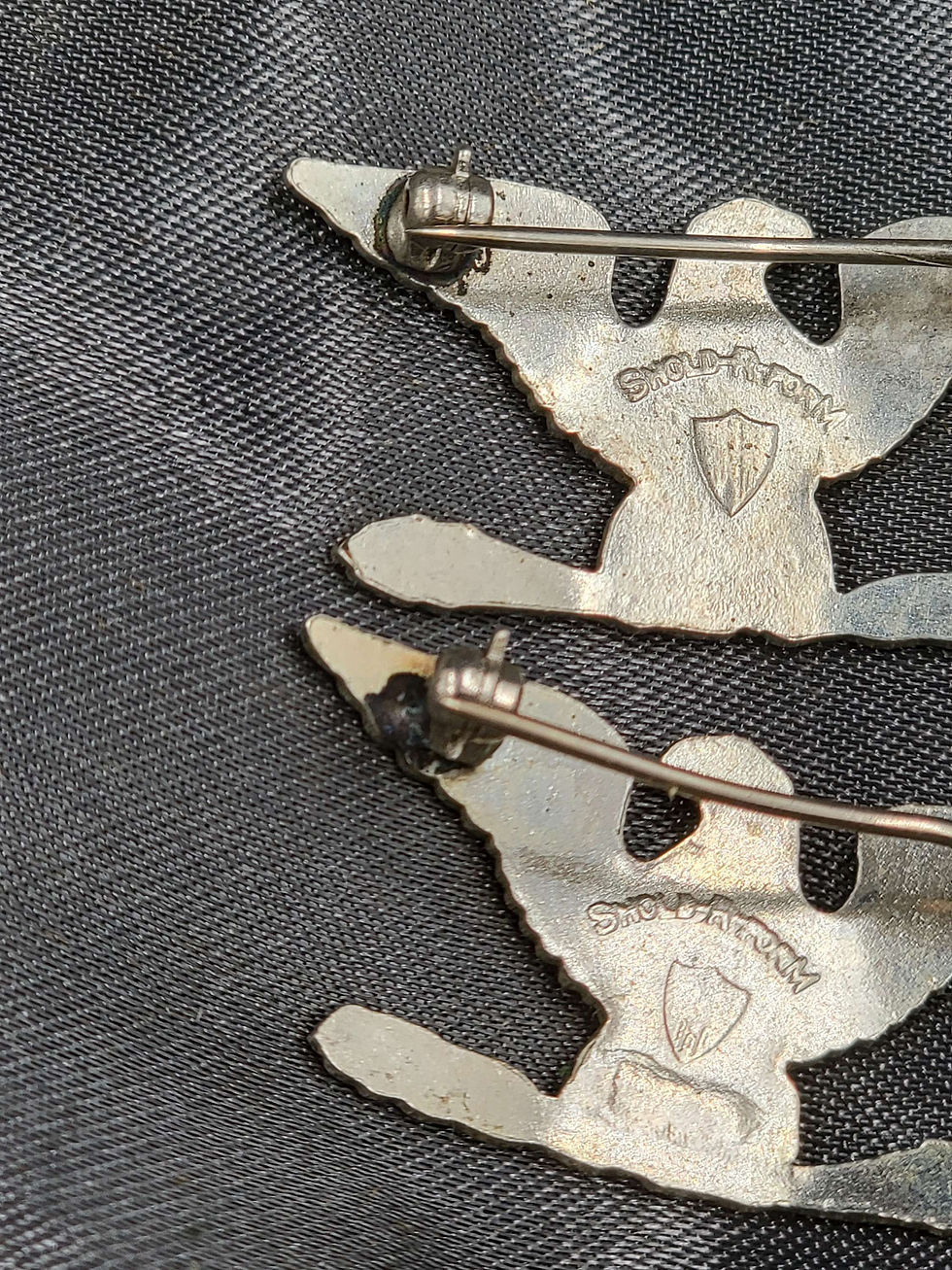 Miniature : LATE 1940'S MEYER COLONEL BIRDS INSIGNIA