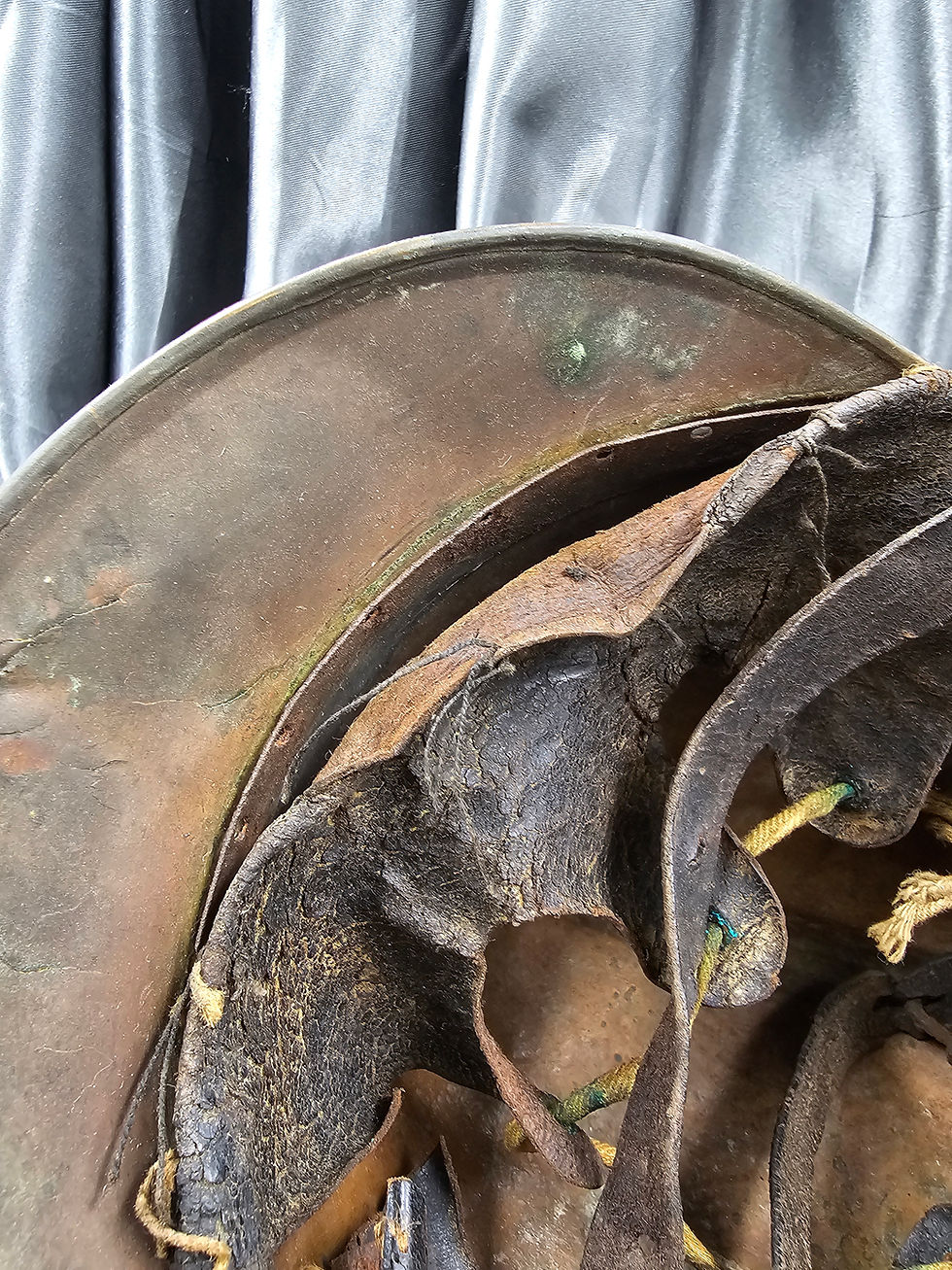 Miniaturbild: PRE-WWI IMPERIAL GERMAN FIRE MAN HELMET