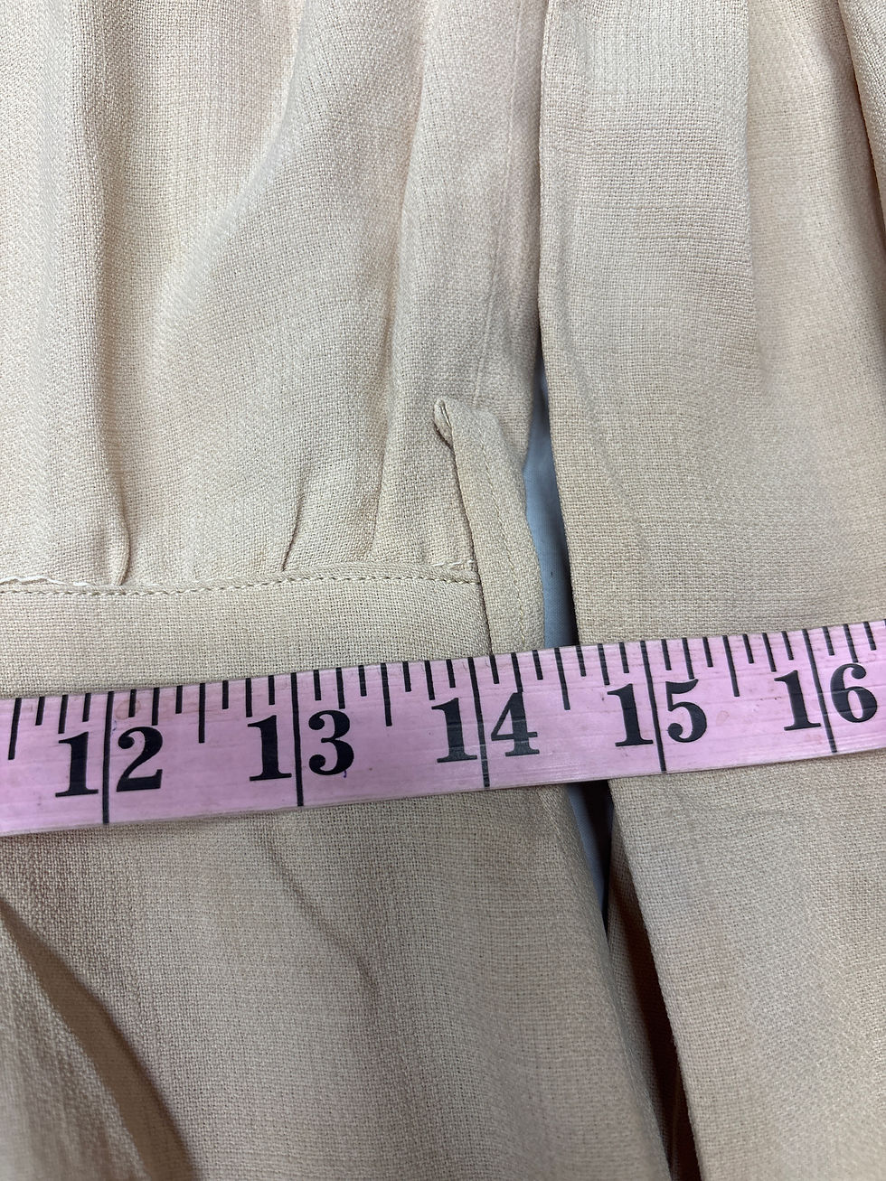 Thumbnail: WWII US ARMY NURSE SUMMER BEIGE OFF DUTY DRESS