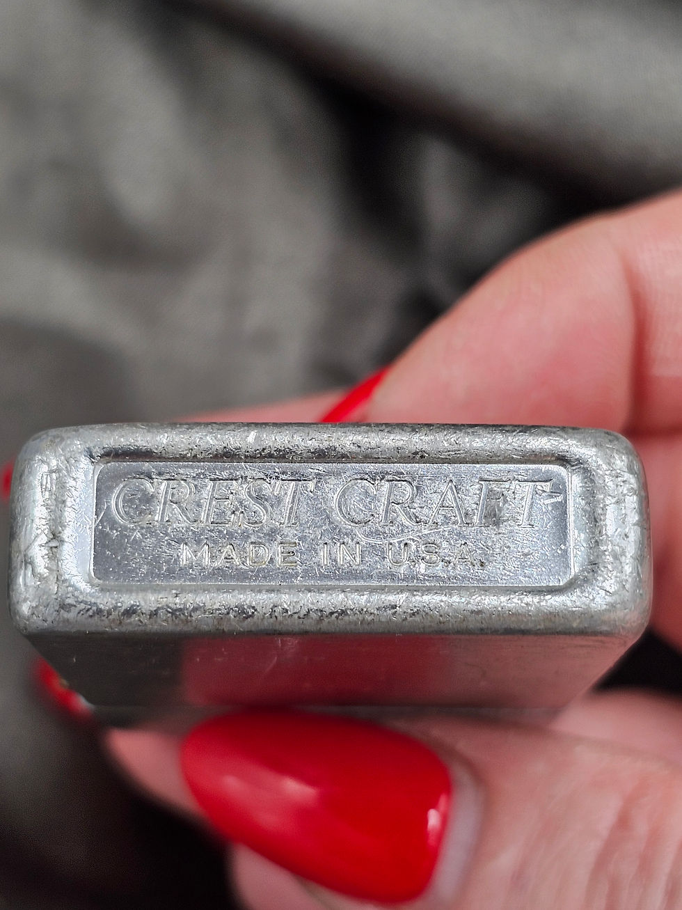 Thumbnail: USMC HARLINGEN TEXAS CRESTCRAFT LIGHTER