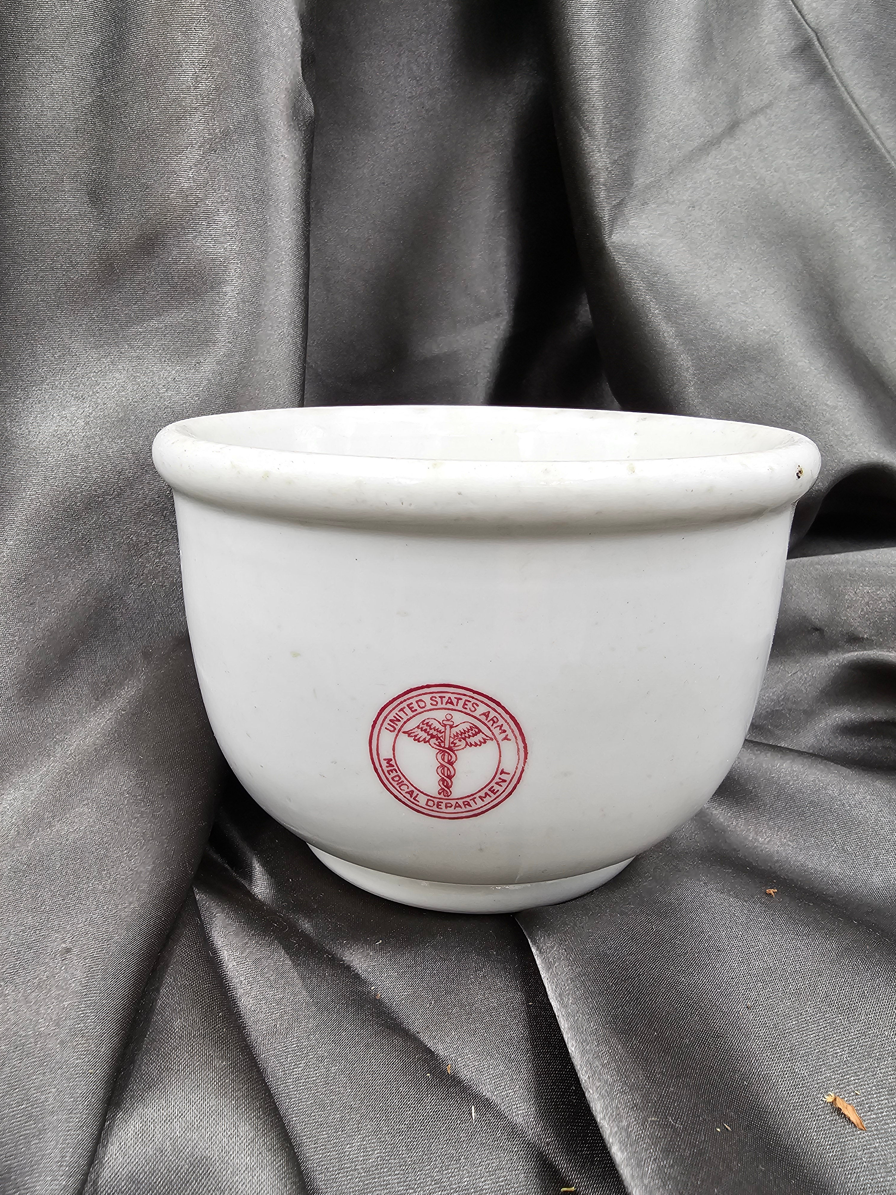 WWII US ARMY MEDICAL DEPARTMENT MORTAR 