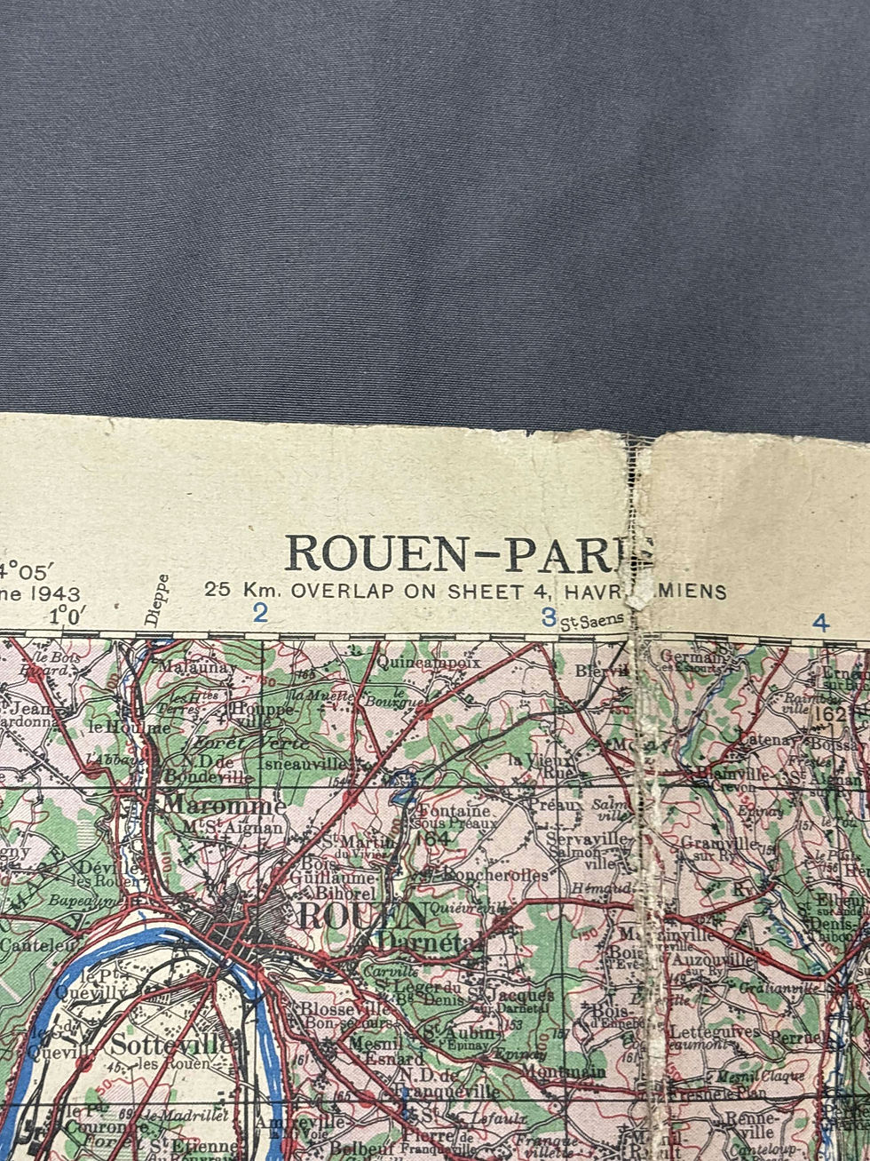 Thumbnail: WWII US ARMY MAP OF PARIS